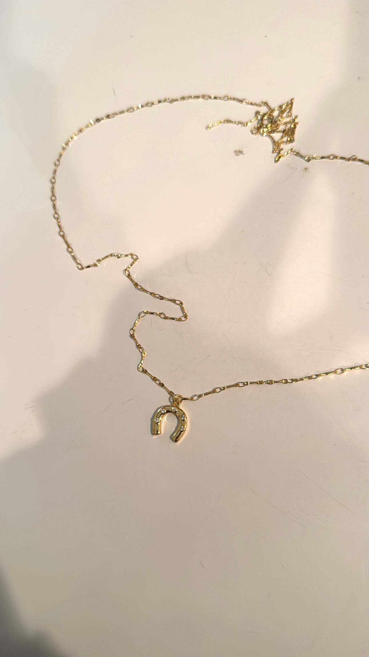 horseshoe lucky pendant waist chain