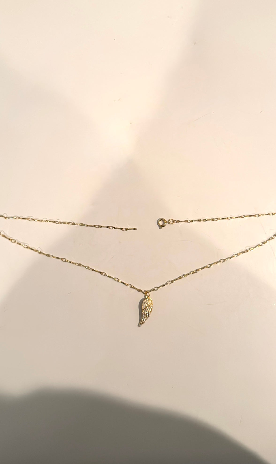 angel wing pendant waist chain