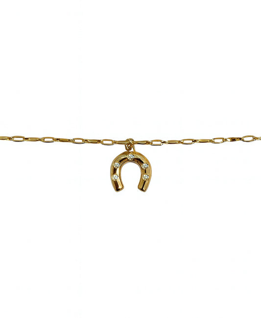 horseshoe lucky pendant waist chain