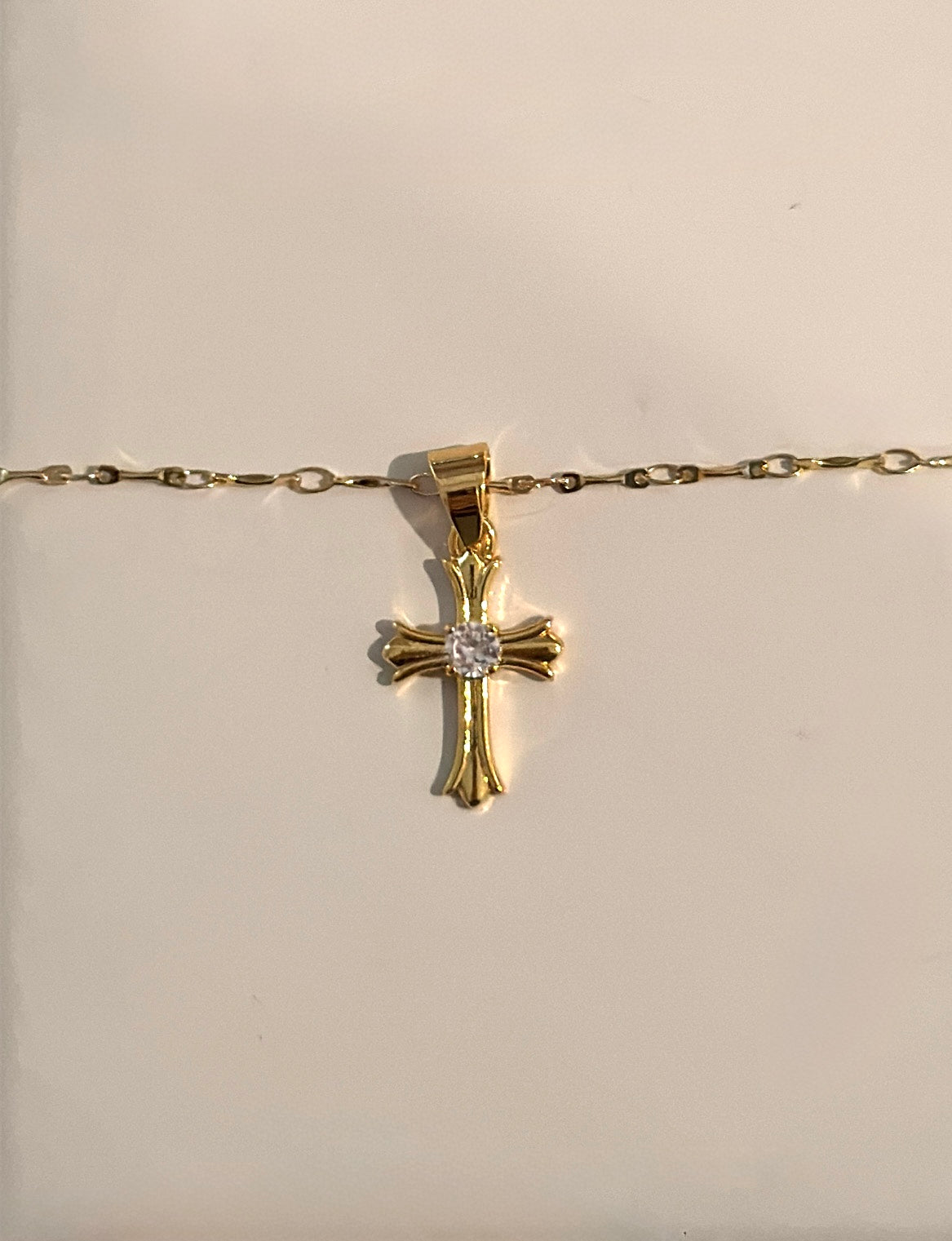 cross pendant waist chain