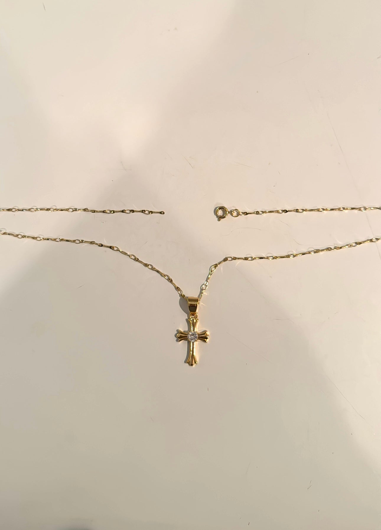 cross pendant waist chain