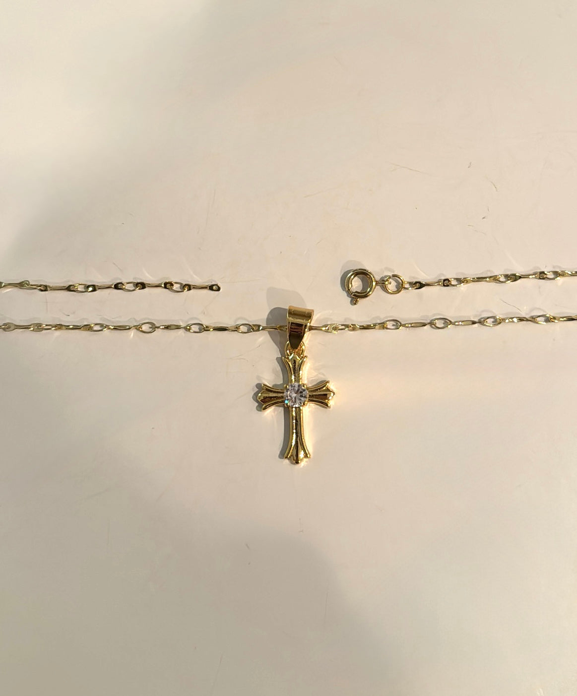 cross pendant waist chain