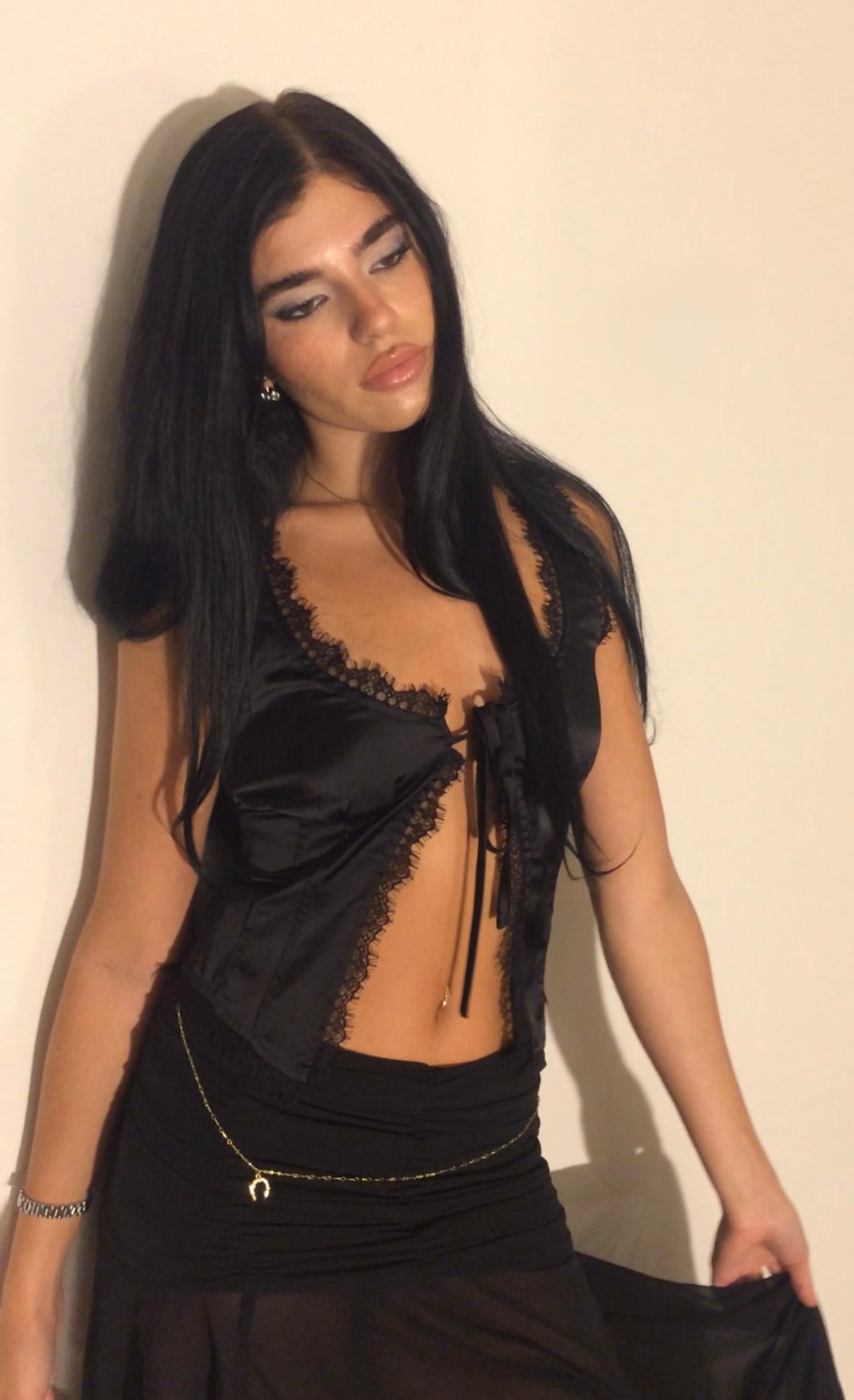 horseshoe lucky pendant waist chain