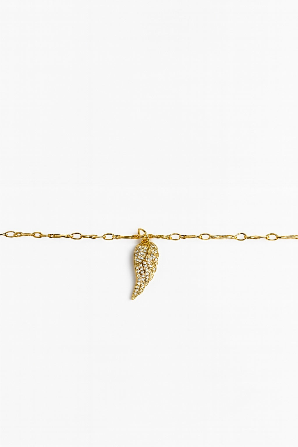angel wing pendant waist chain