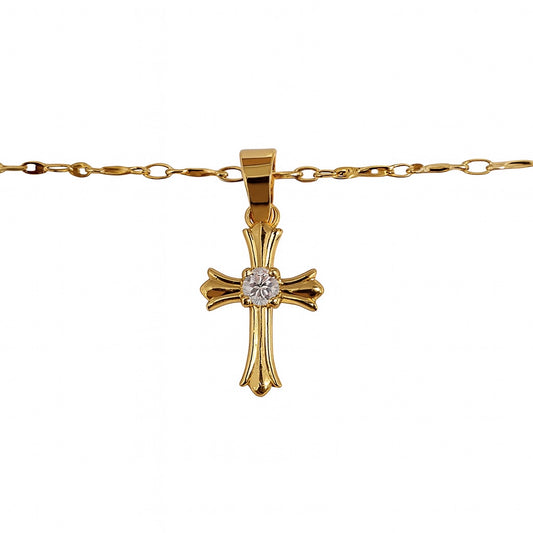 cross pendant waist chain