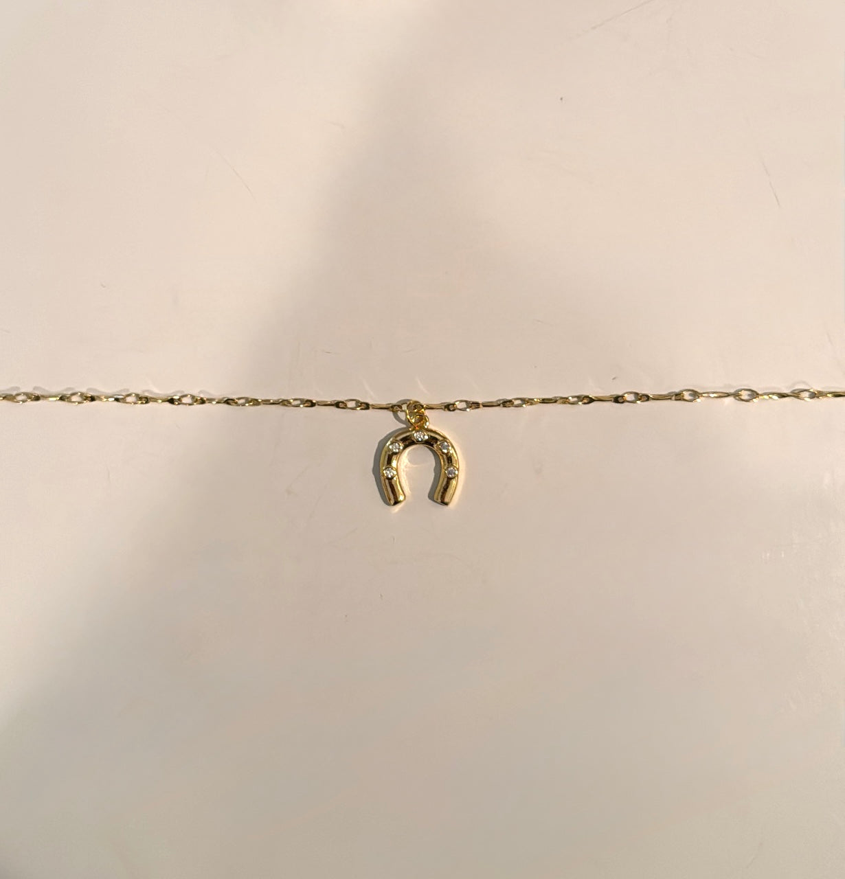 horseshoe lucky pendant waist chain