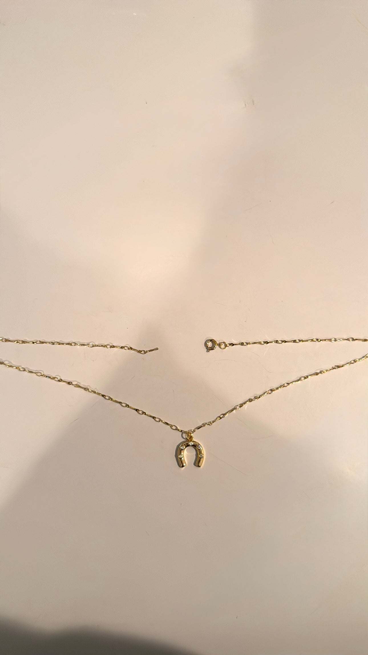 horseshoe lucky pendant waist chain